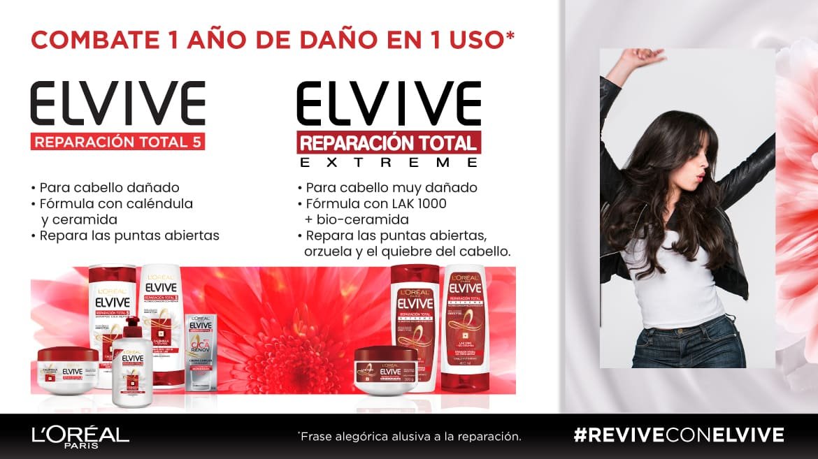 Elvive Reparacion Total Infografia
